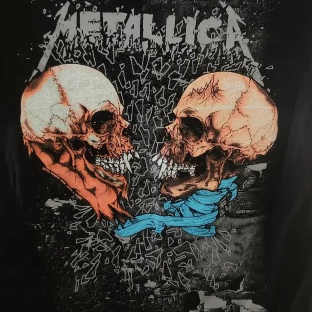 2013 Metallica Pushead Black T Shirt - image 6