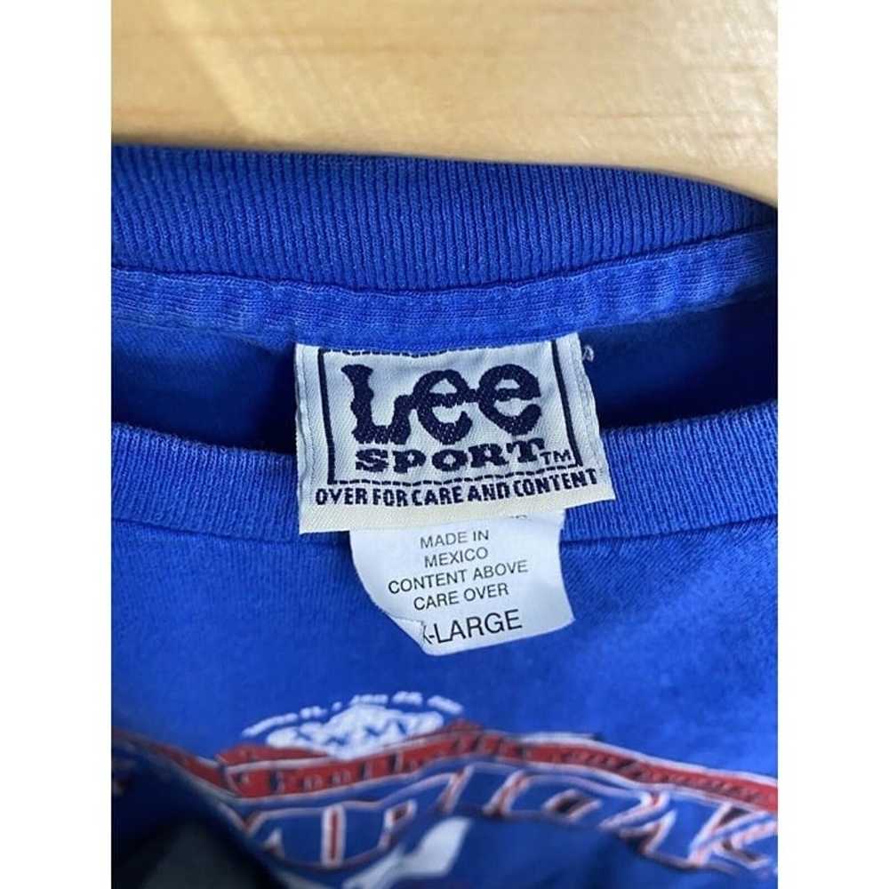 Vintage 2001 Lee Sport Unisex Short Sleeve T-Shir… - image 7