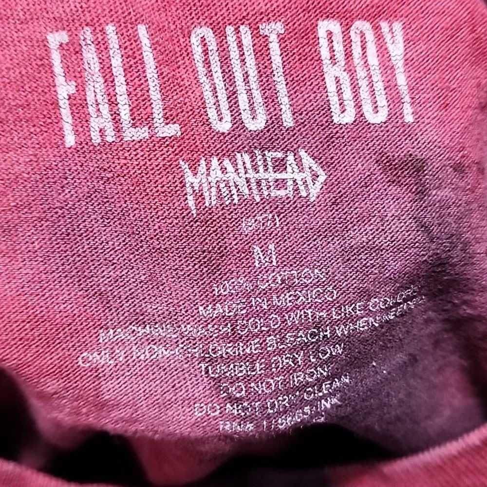 Fall Out Boy Unisex Manhead FOB Logo Short Sleeve… - image 2