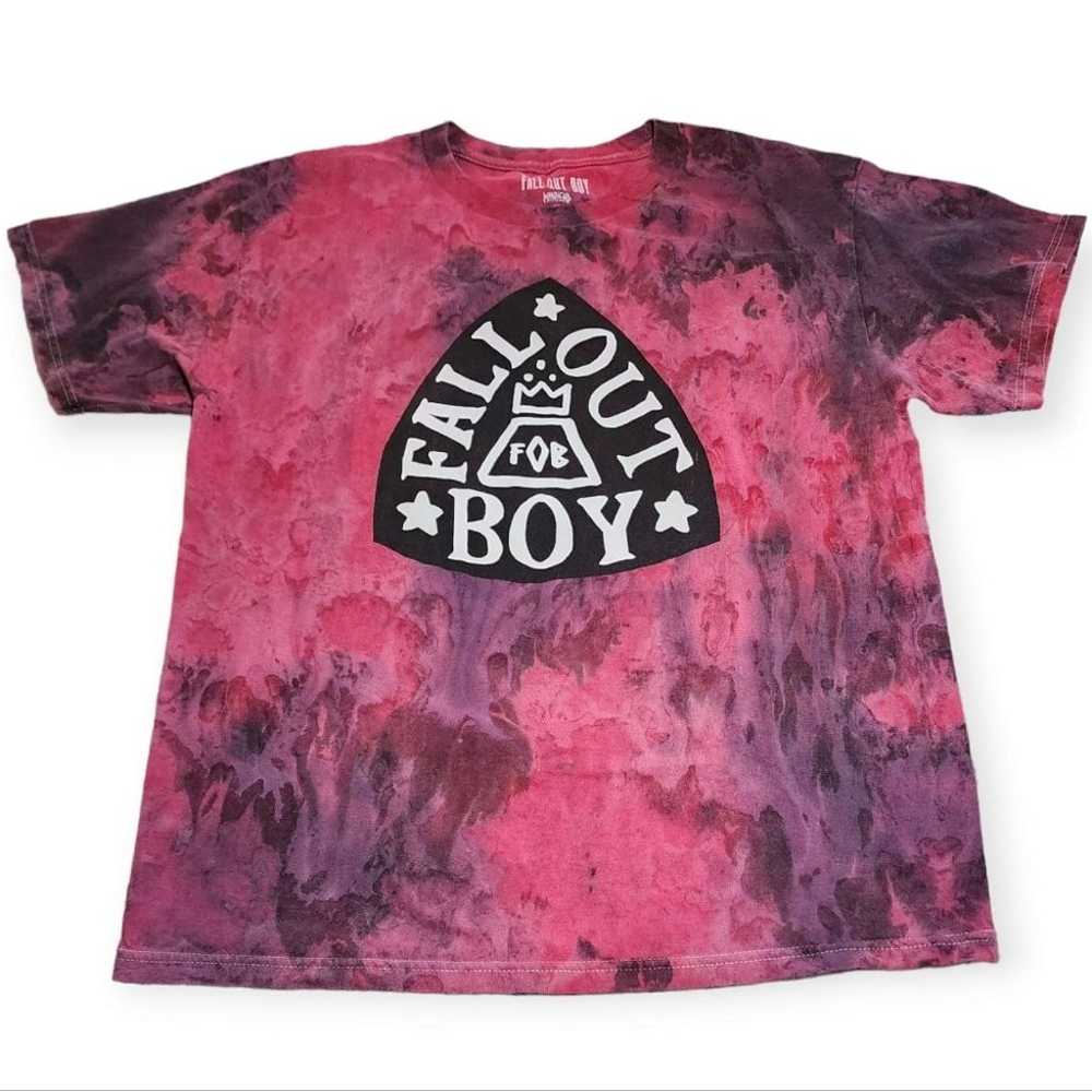 Fall Out Boy Unisex Manhead FOB Logo Short Sleeve… - image 3