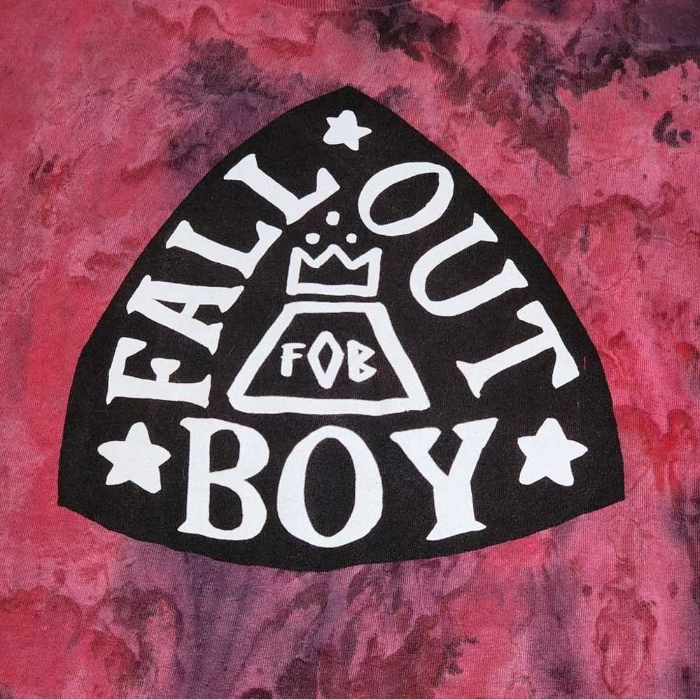 Fall Out Boy Unisex Manhead FOB Logo Short Sleeve… - image 5