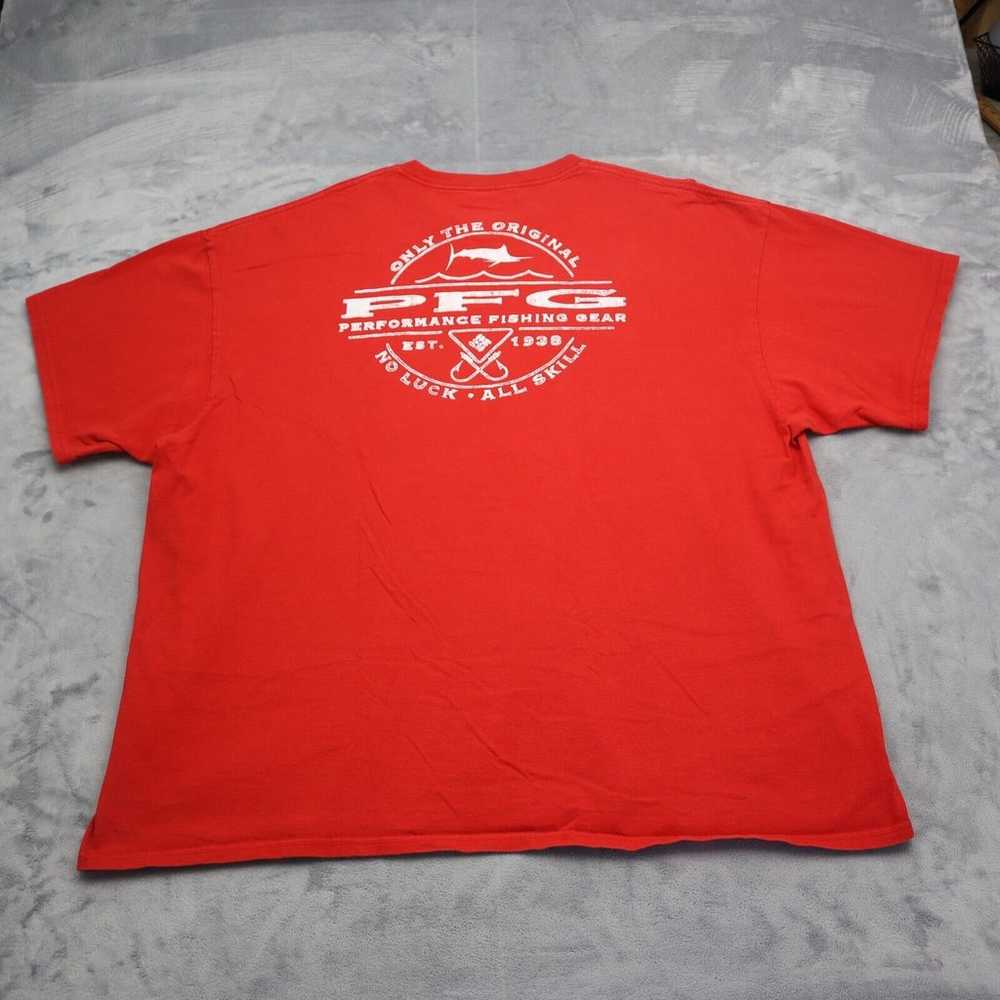 Columbia Shirt Mens 2XL Red PFG Hiking Outdoors S… - image 10