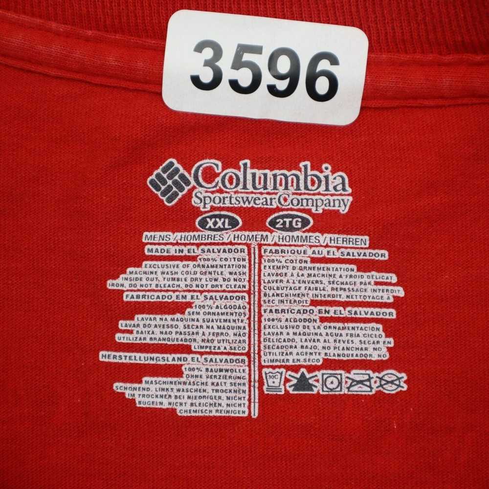 Columbia Shirt Mens 2XL Red PFG Hiking Outdoors S… - image 2