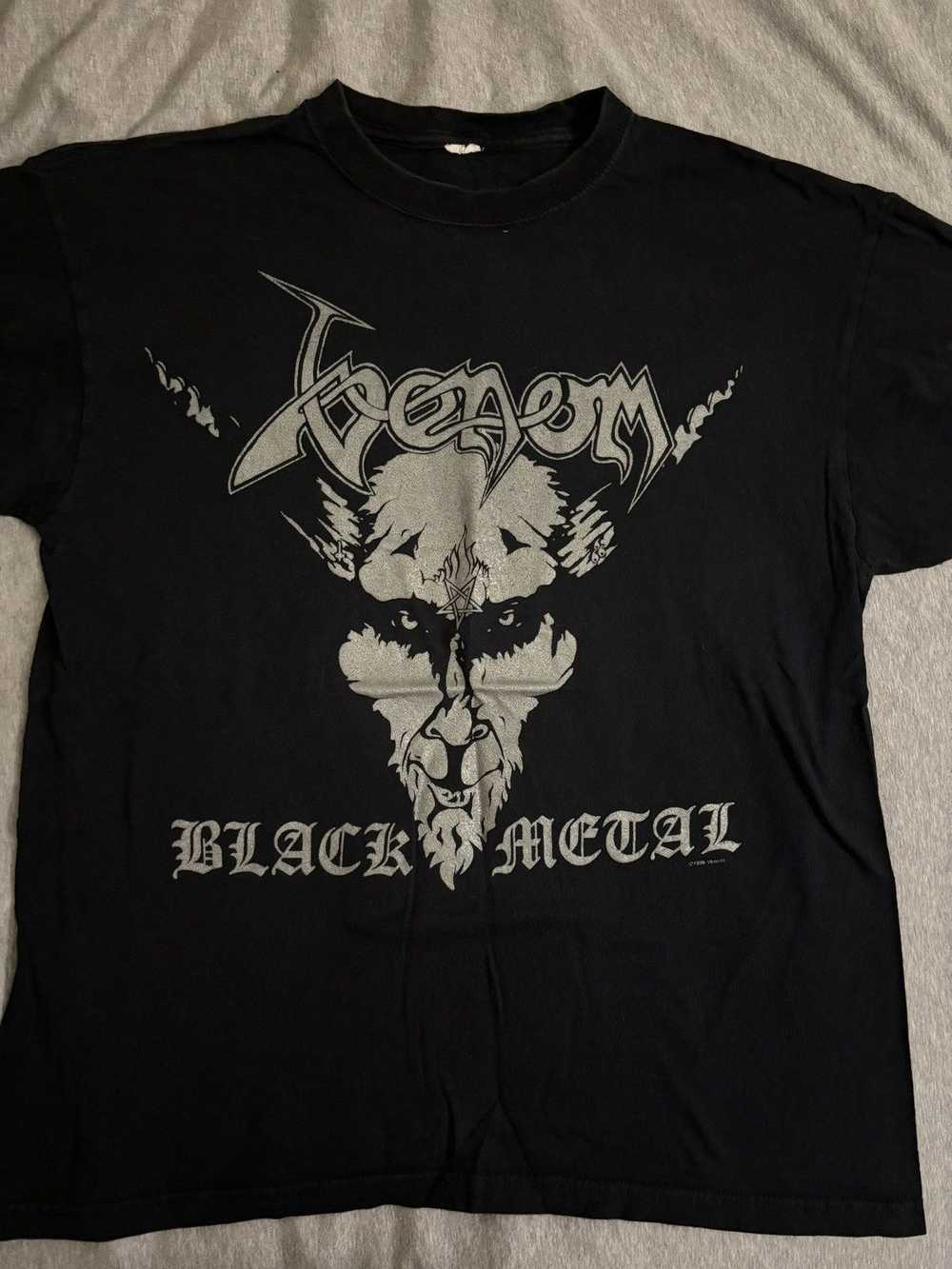 Band Tees × Vintage Vintage 90s Venom Black Metal… - image 1