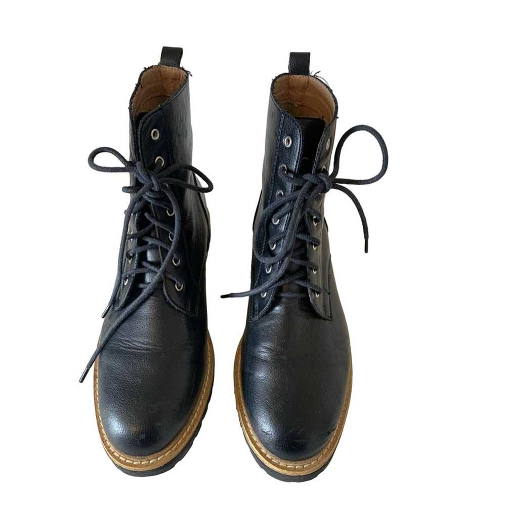 The Unbranded Brand MiiM combat lace up boots siz… - image 1