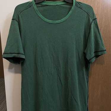 Lululemon Shirt Men Medium Green 5 Year Basic Tee… - image 1