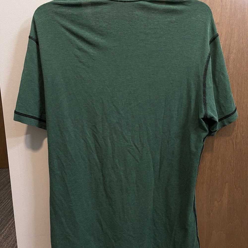 Lululemon Shirt Men Medium Green 5 Year Basic Tee… - image 3