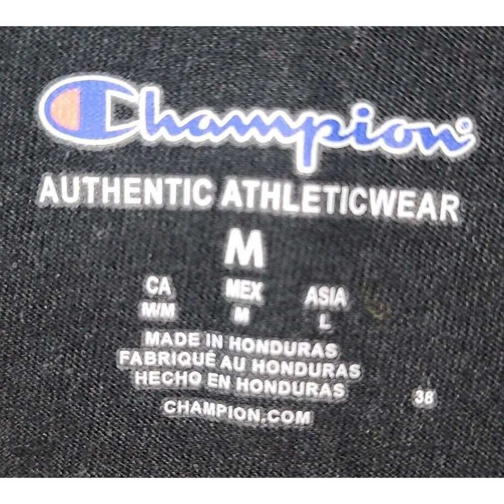 Champion Medium Tee Black Colorful "C" - image 5