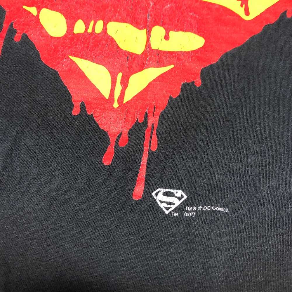 Vintage Death Of Superman Graphitti Designs T-Shi… - image 3