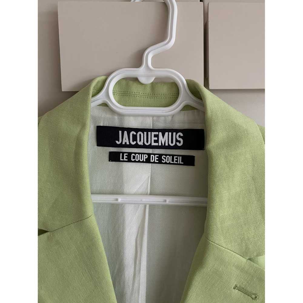 Jacquemus Le coup de soleil linen blazer - image 3