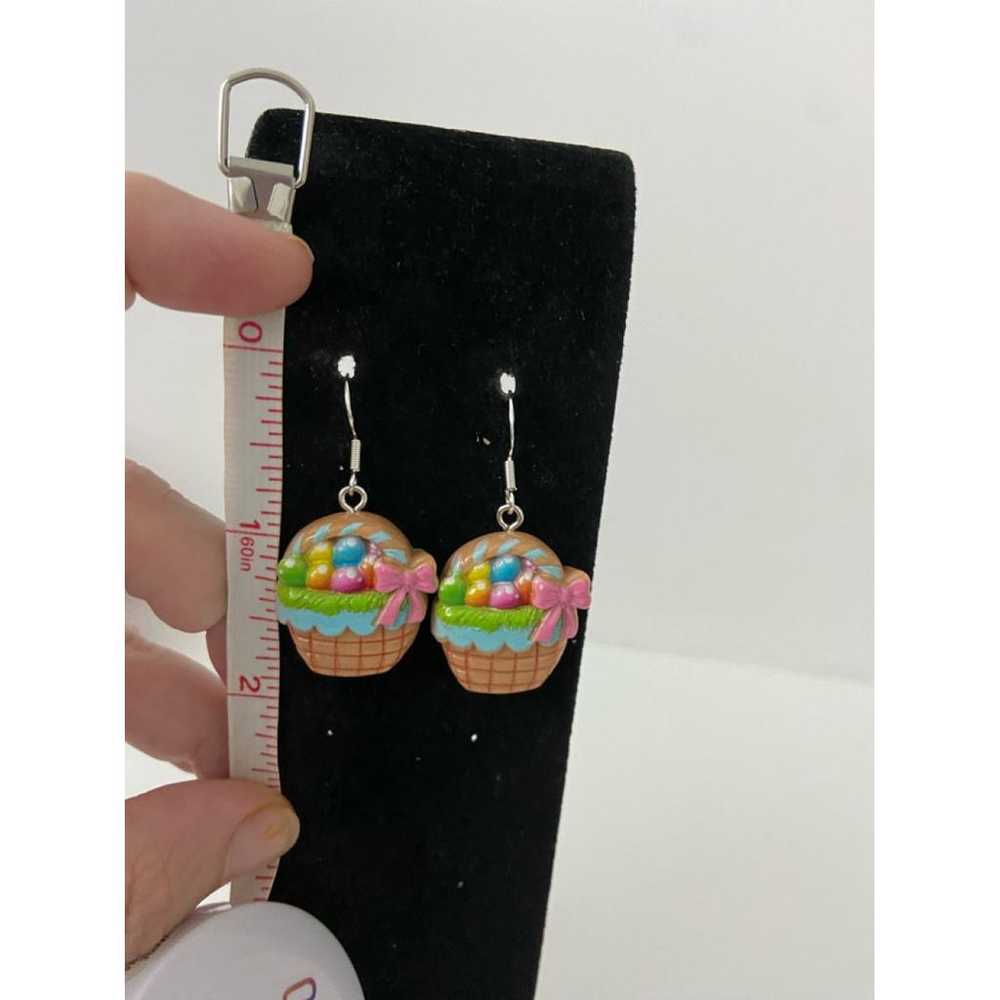 Non Signé / Unsigned Earrings - image 3