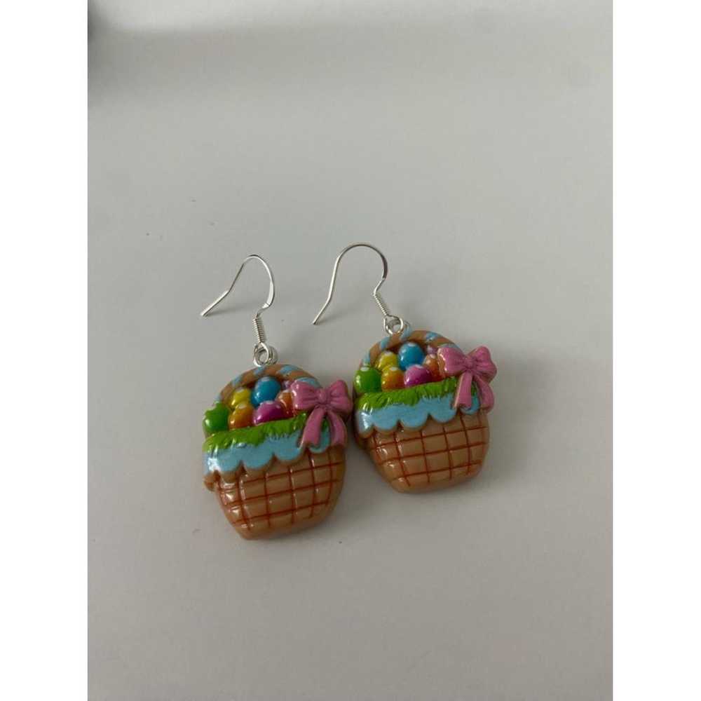 Non Signé / Unsigned Earrings - image 4