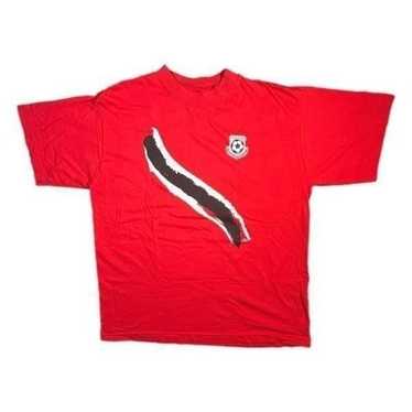 Vintage 90s Trinidad & Tobago Soccer Tee - image 1