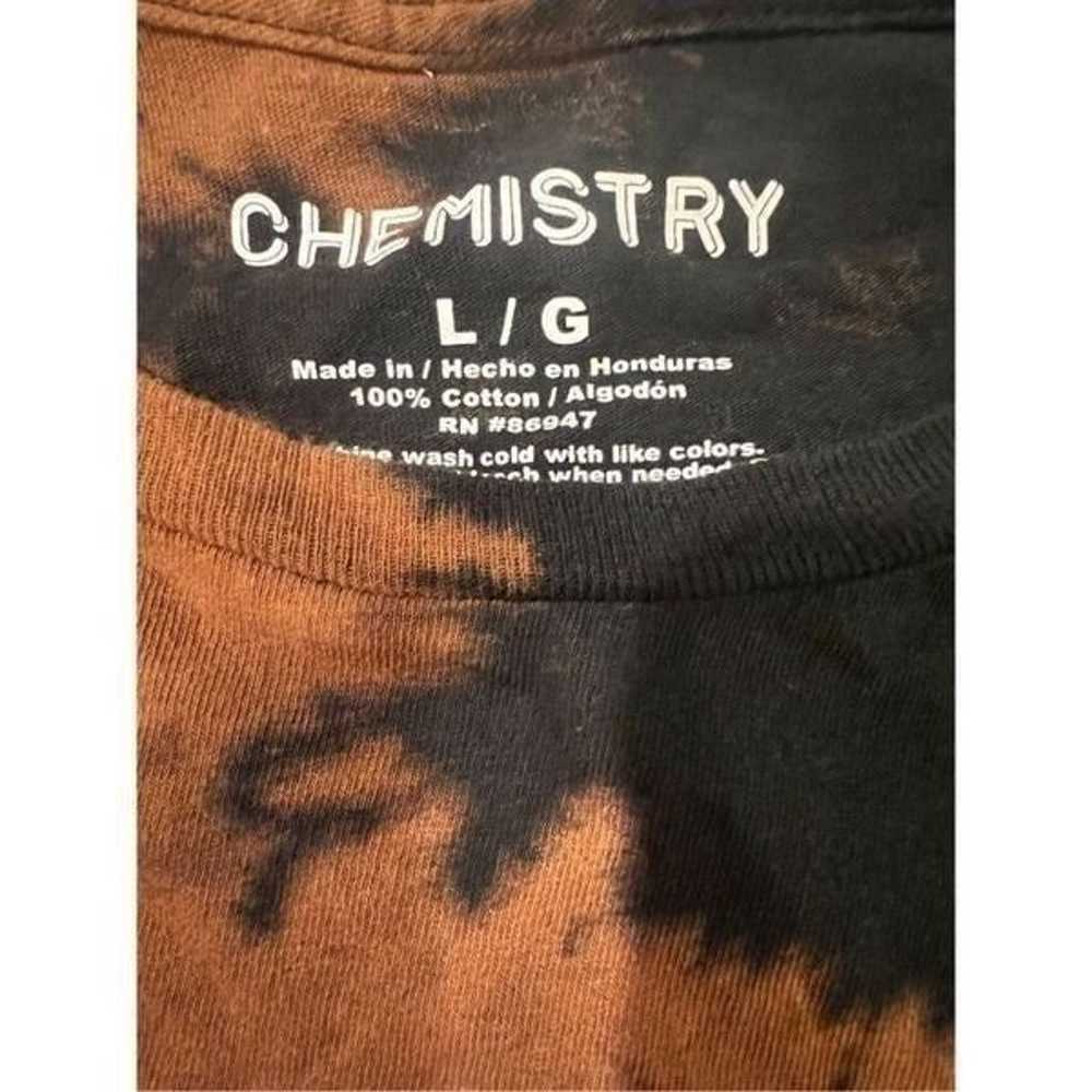 Chemistry Tie Dye T-Shirt Graphic Skulls size L - image 6