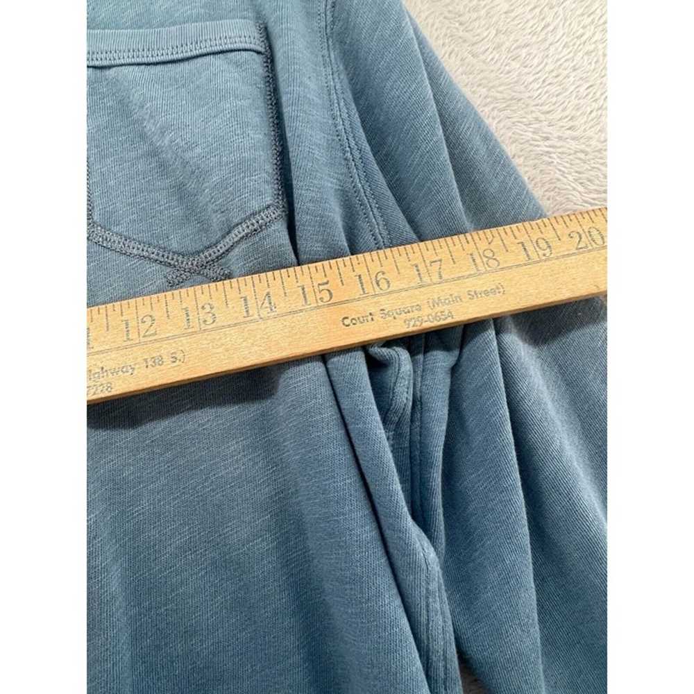 J. Crew Mens Shirt Medium Knit Long Sleeve Blue F… - image 6