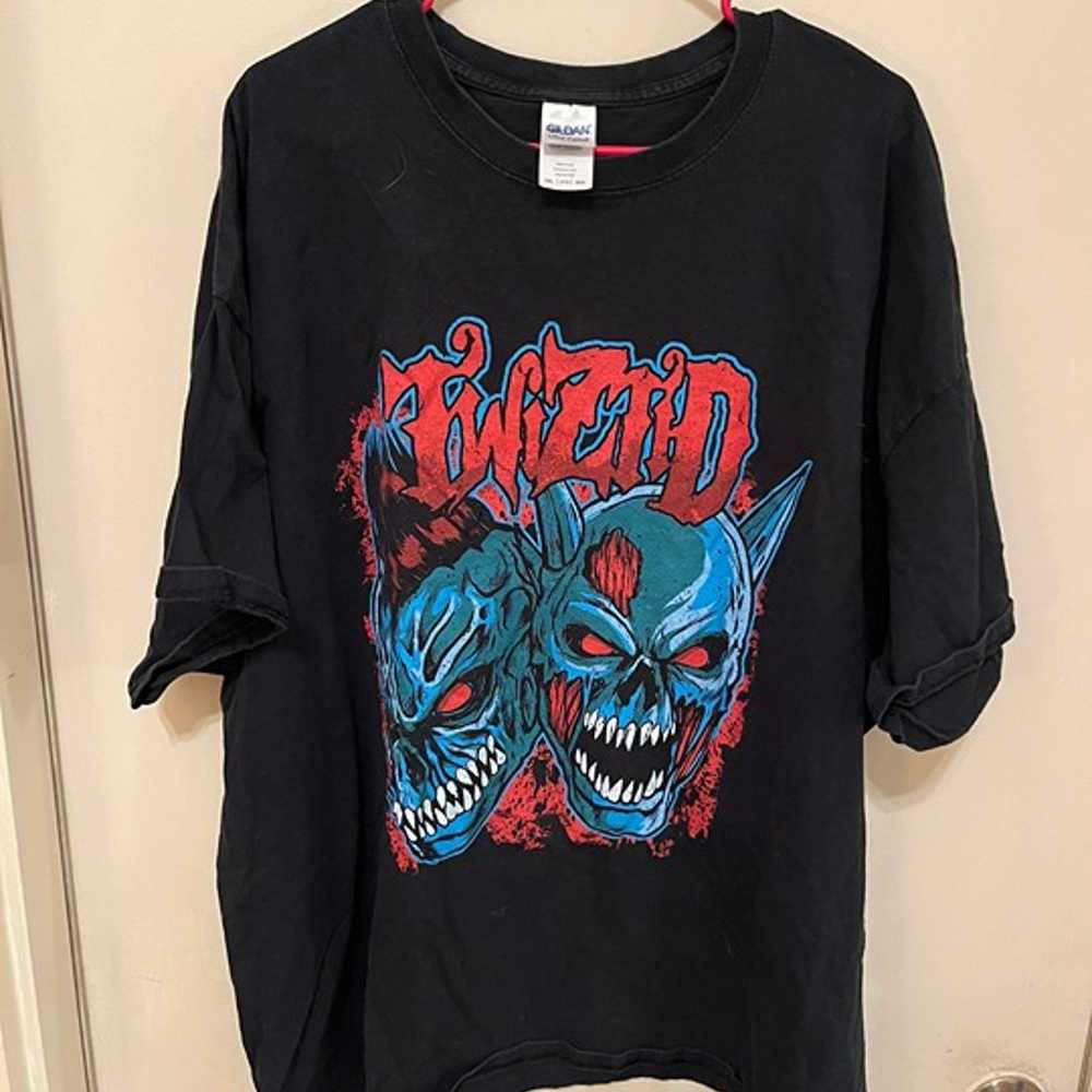 Twiztid 3XL Gildan Ultra Cotton Black Front & Bac… - image 1