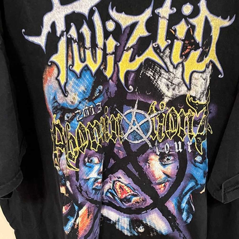 Twiztid Abominationz Tour 2013 3XL Black Gildan U… - image 5