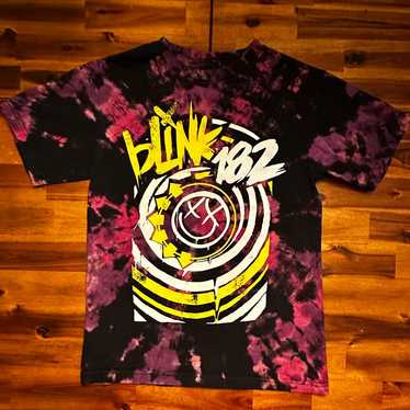 Blink 182 Tie Dyed T-shirt Small - image 1