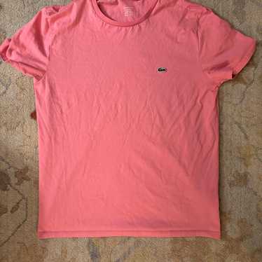 Lacoste Pink Men’s T-Shirt - Large