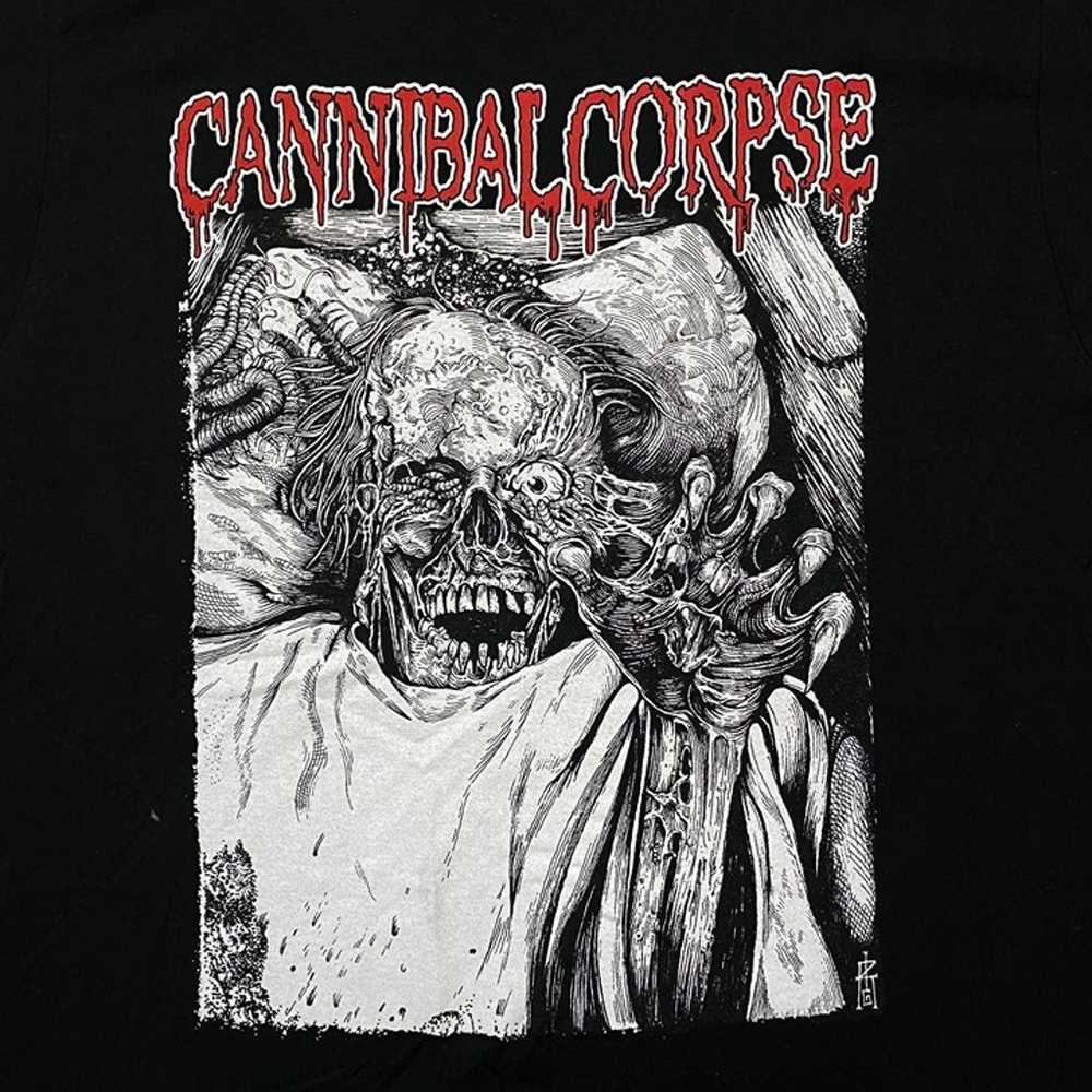 Cannibal Corpse Rotting Coffin Death Metal Tee L - image 2