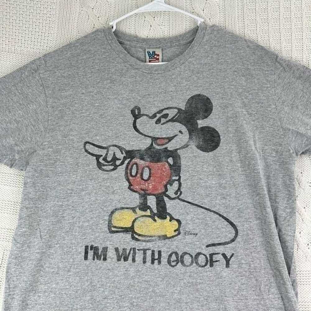 VTG Junk Food X Disney Mickey Mouse "I'm With Goo… - image 2