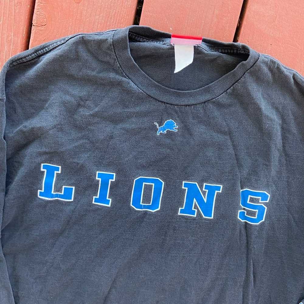 Vintage Detroit lions long sleeve shirt - image 3