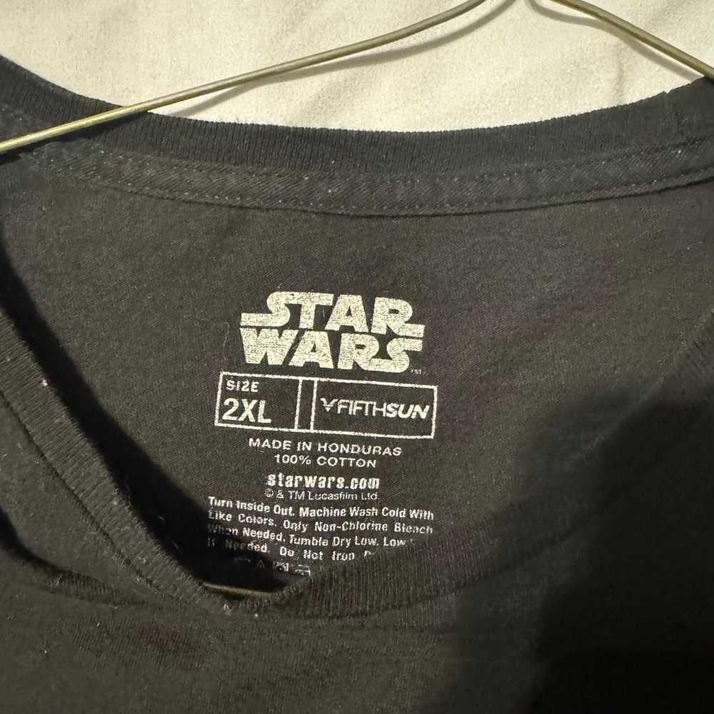 4 Star Wars shirts - image 8