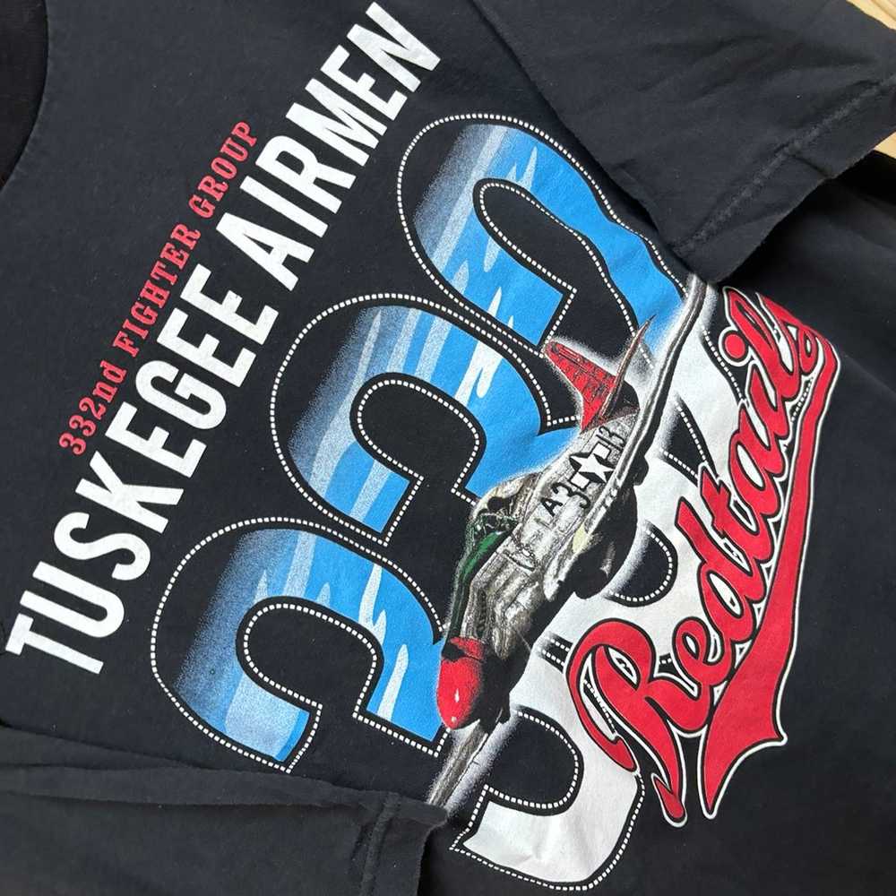 Vintage Tuskegee Airmen Graphic T-Shirt - image 2