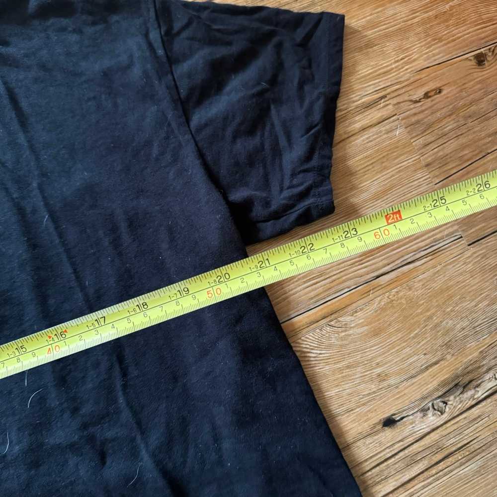 Essential fear of god t-shirt black small - image 5