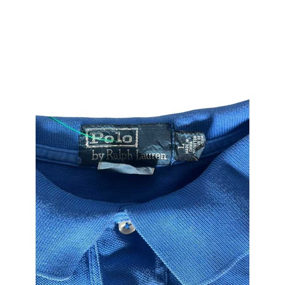 Polo Ralph Lauren Polo Shirt Men's Large Blue Yel… - image 3