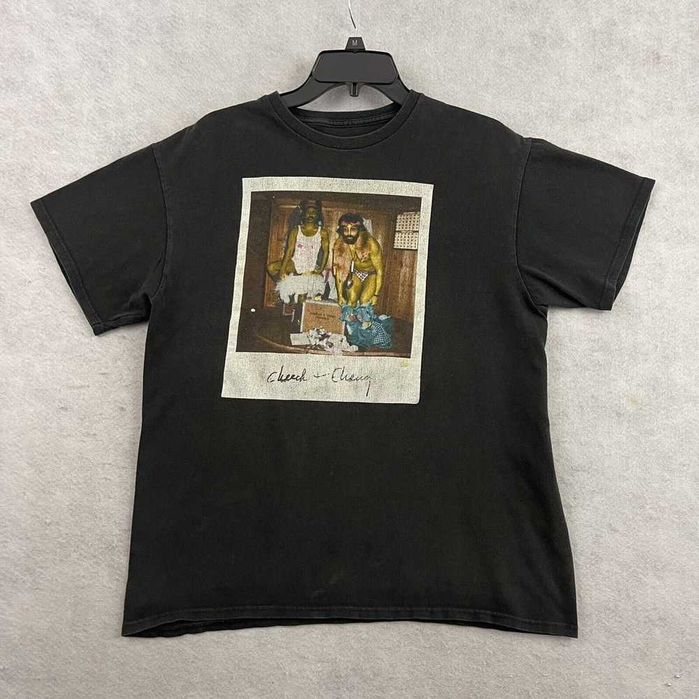 Cheech & Chong T Shirt Mens Medium Black Vintage … - image 3
