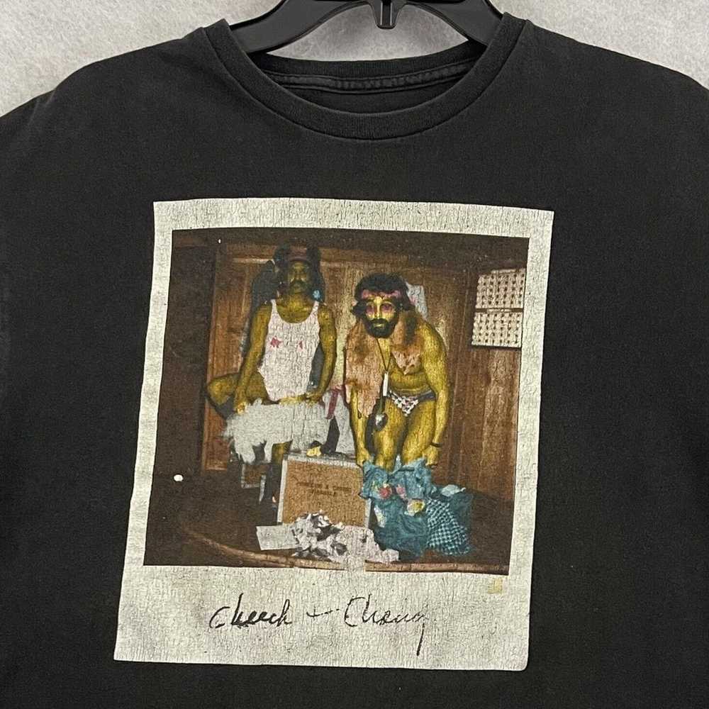 Cheech & Chong T Shirt Mens Medium Black Vintage … - image 4