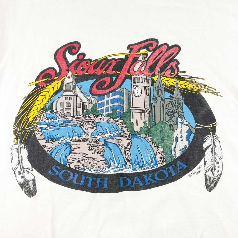 Vintage 1996 Max Pro Sioux Falls South Dakota T-s… - image 2