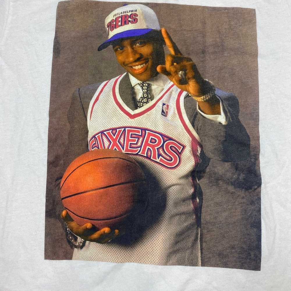 Mitchell & Ness Allen Iverson 76ers T Shirt Men's… - image 2