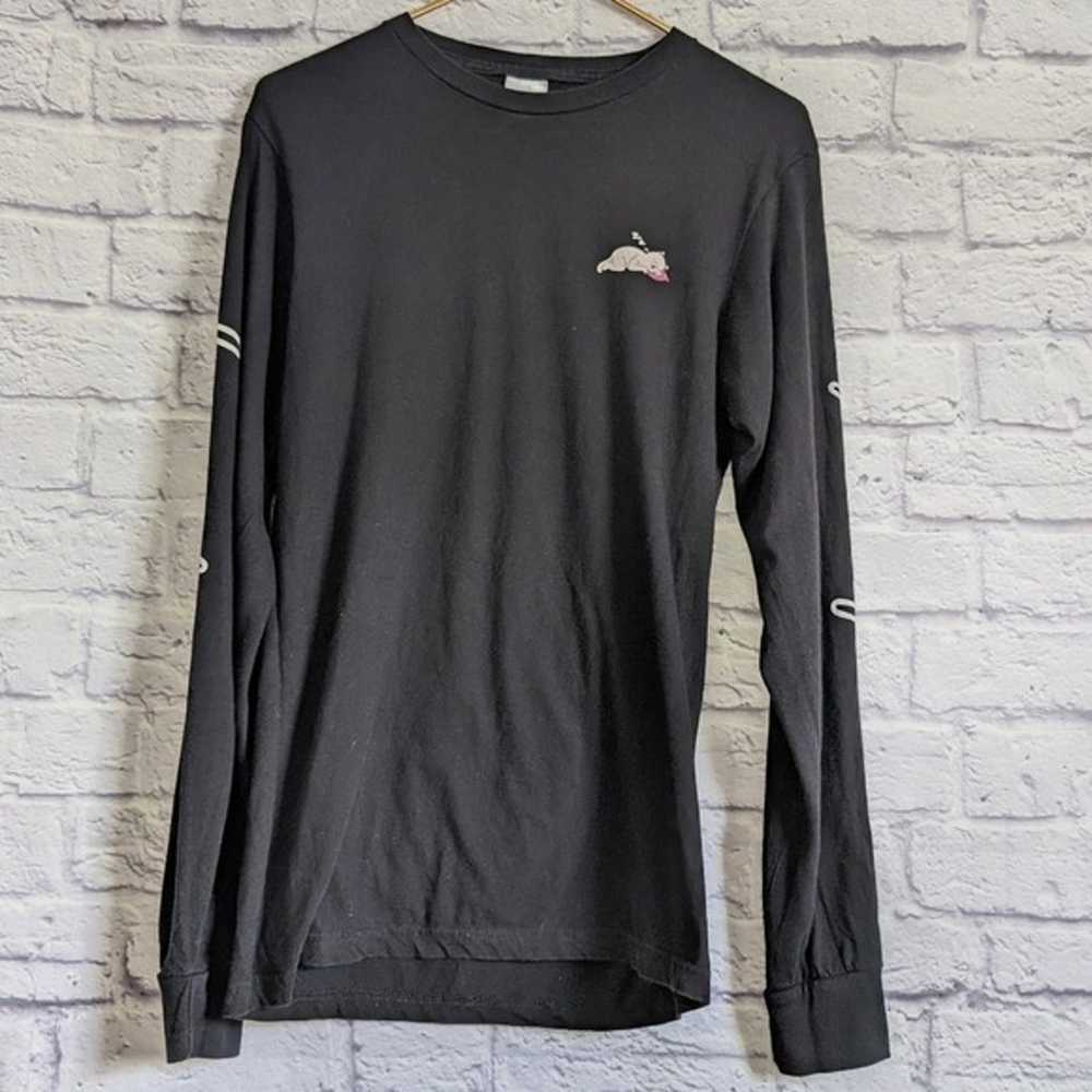 Ripndip Must Be Nice Black Long Sleeve T Shirt S … - image 3