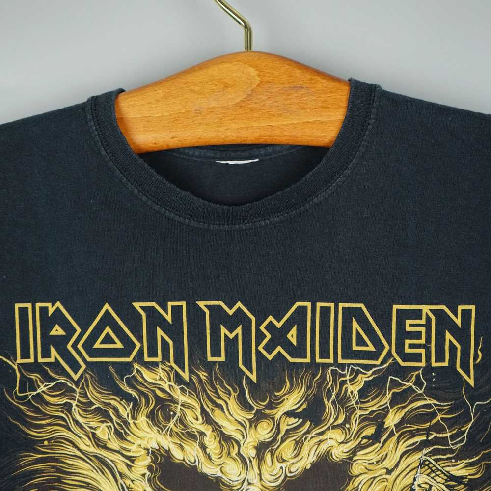 Band Tees × Rock T Shirt × Vintage 2000 Iron Maid… - image 5