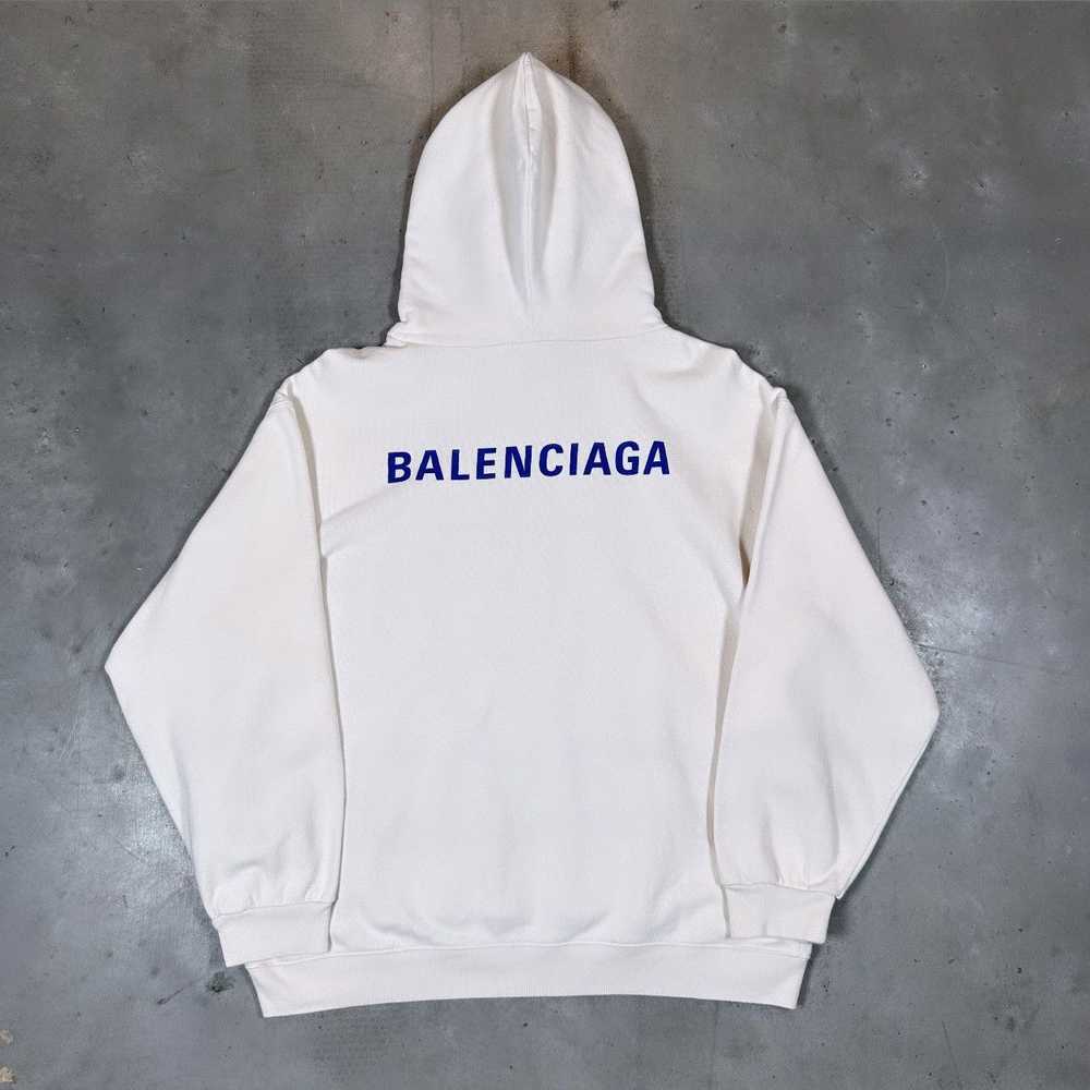 Balenciaga CLASSIC LOGO BACK HOODIE - image 1