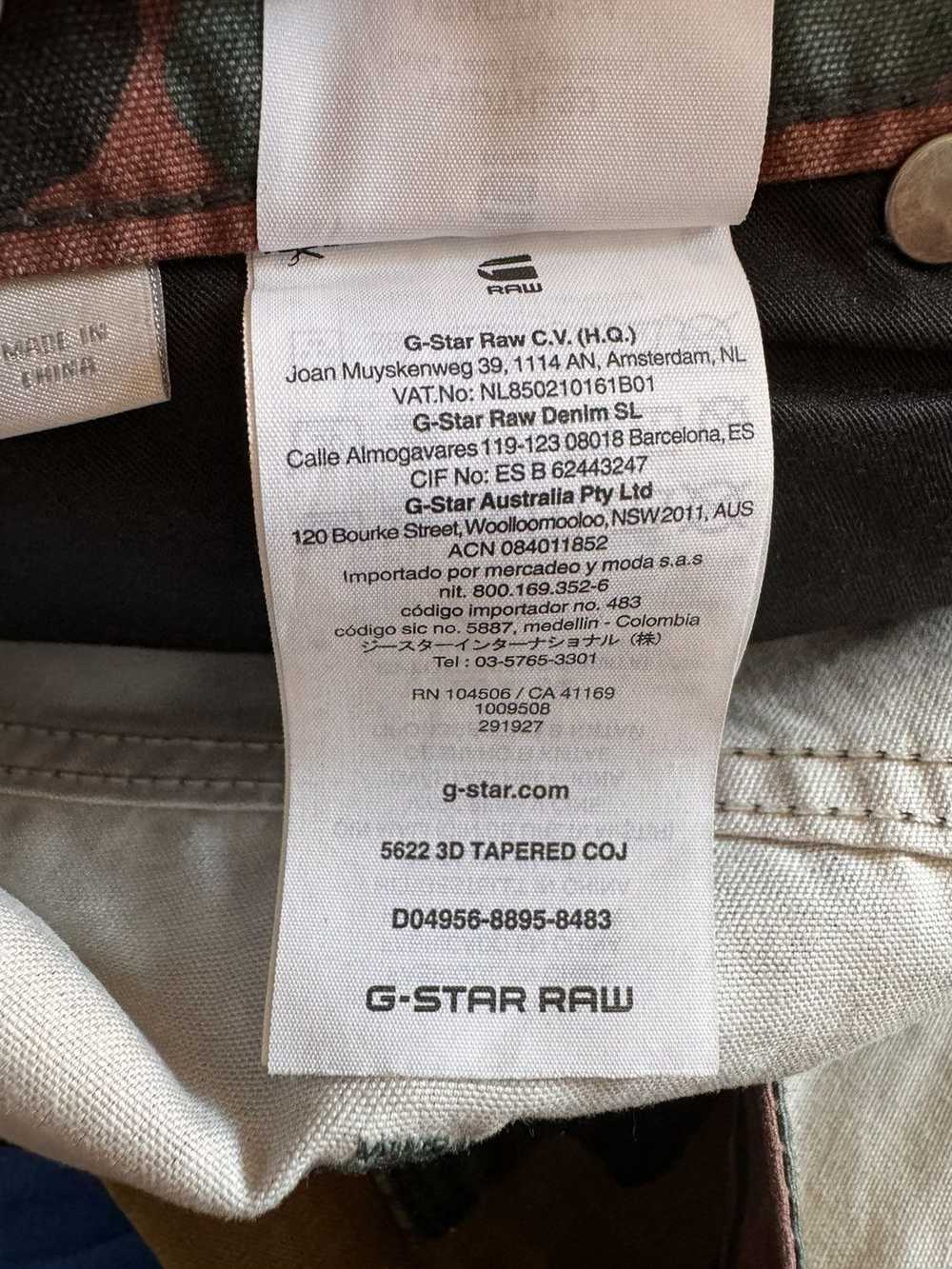 G Star Raw ***RARE G STAR TAPERED ARMY CARGO PANTS - image 4