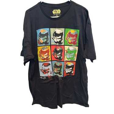 Marc Ecko Cut & Sew Star Wars T-Shirt 2XL Black w… - image 1