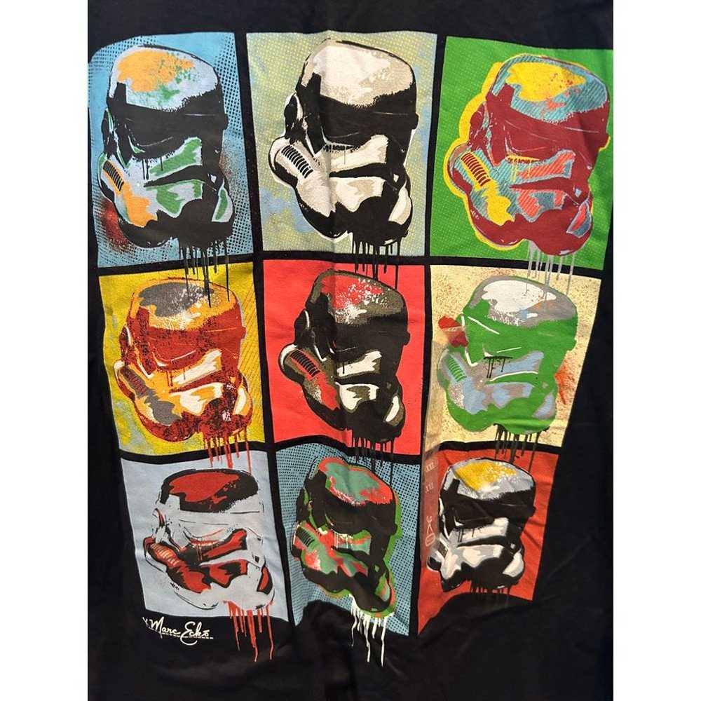 Marc Ecko Cut & Sew Star Wars T-Shirt 2XL Black w… - image 2