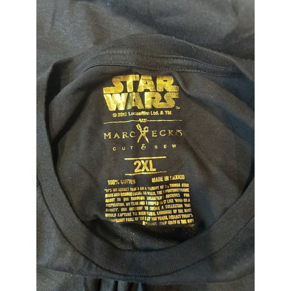 Marc Ecko Cut & Sew Star Wars T-Shirt 2XL Black w… - image 4