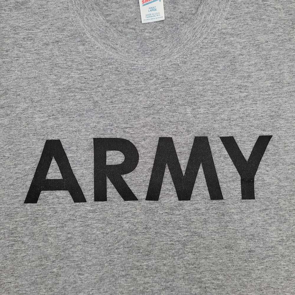 Vintage Vintage 90s Military Army Spellout Shirt … - image 3
