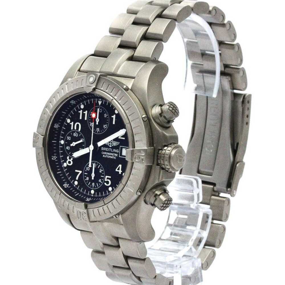 Breitling Polished BREITLING Chrono Avenger Titan… - image 2