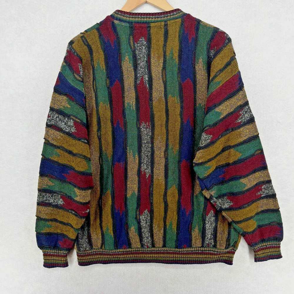 Vintage PROTEGE Sweater Mens M Collection Texture… - image 3