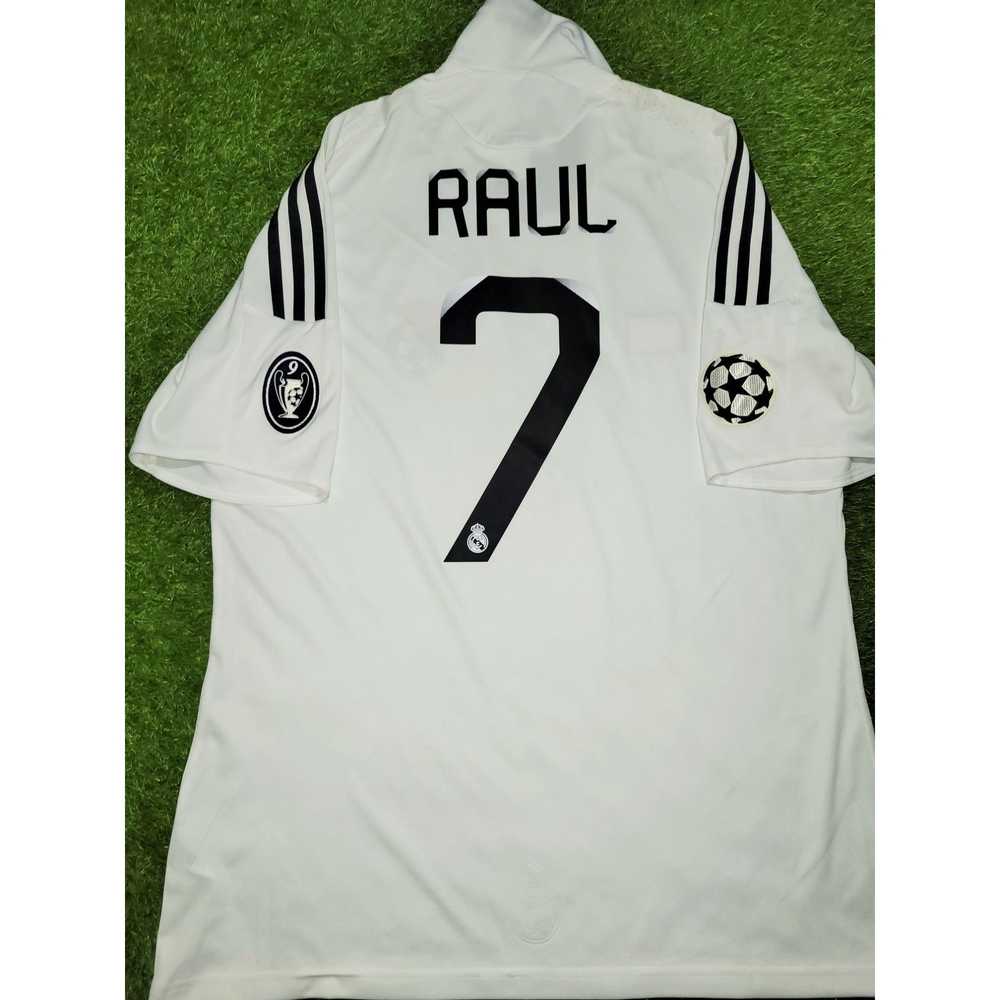Adidas Raul Real Madrid 2008 2009 UEFA Home Socce… - image 1