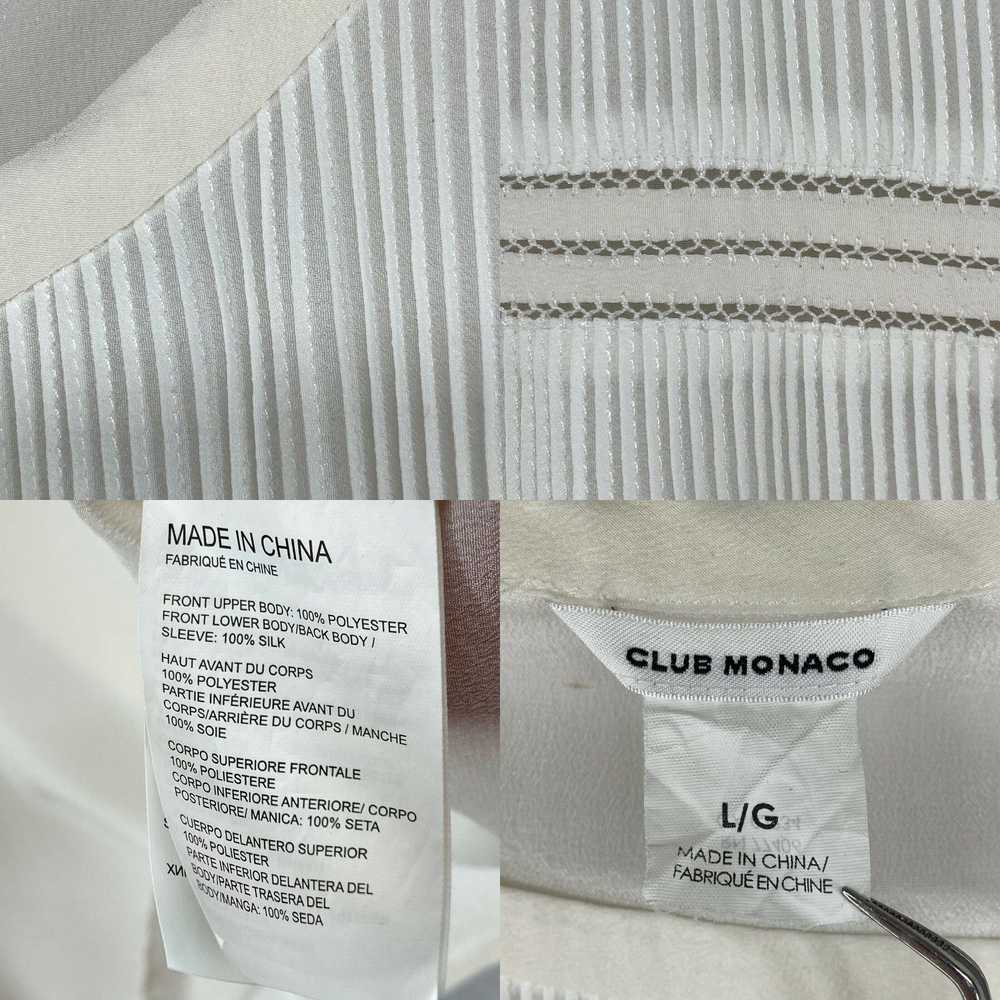 Club Monaco CLUB MONACO Top Womens L Pintuck Shee… - image 4