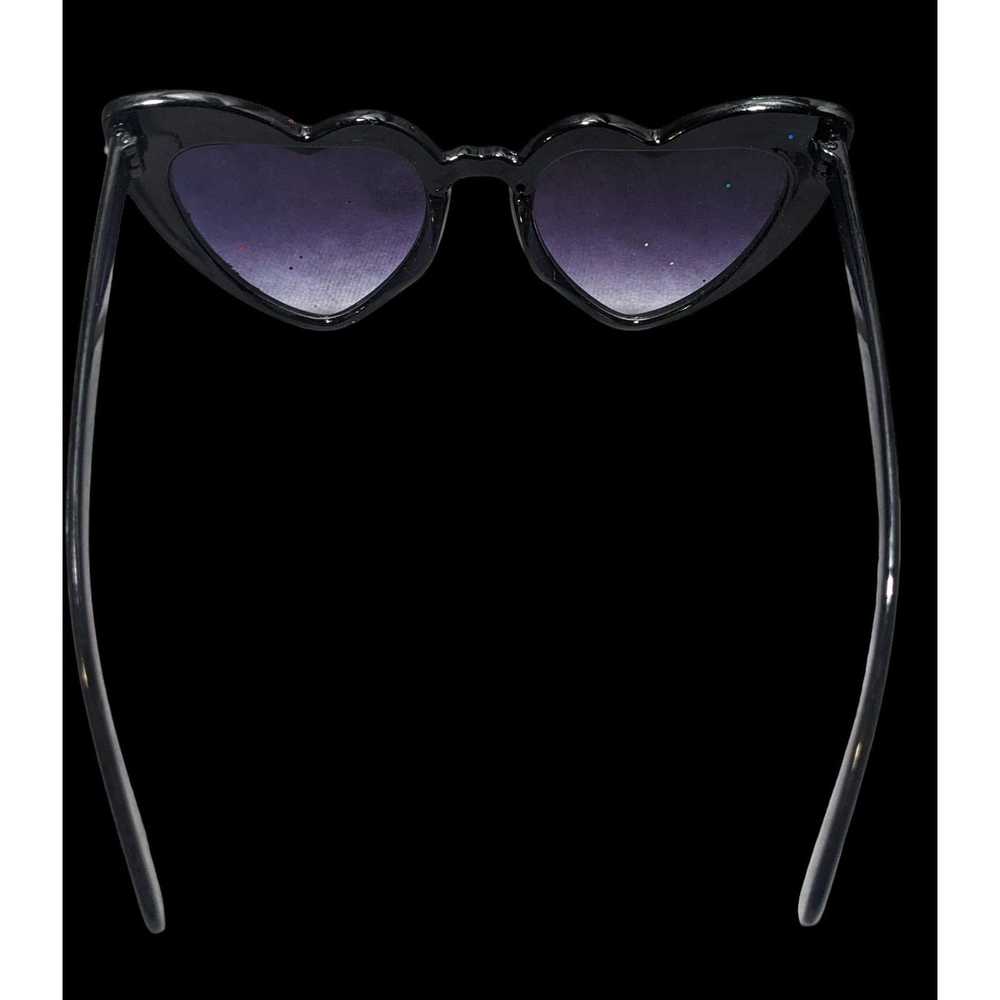 Other Space Glitter Heart Cateye Sunglasses - image 6