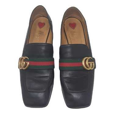 Gucci Peyton leather flats - image 1