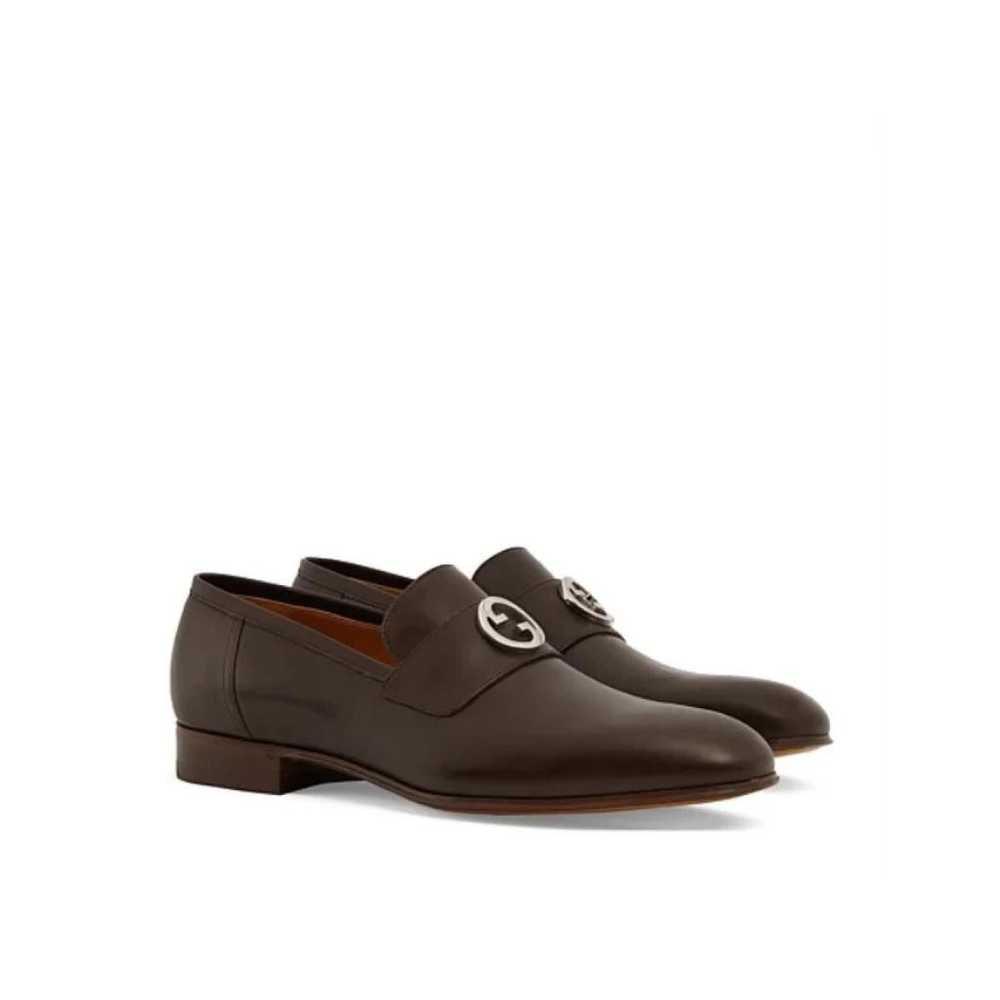 Gucci Leather flats - image 2