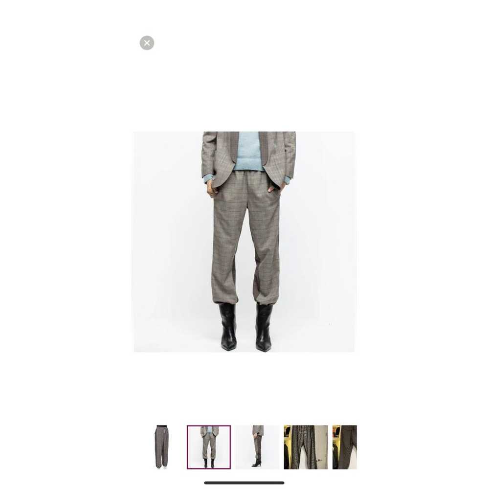 Zadig & Voltaire Wool carot pants - image 2